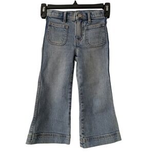 J. Crew Girls' Sailor Stretch Denim Trouser in Light Wash Size 4 NWT‎ $59 CI198